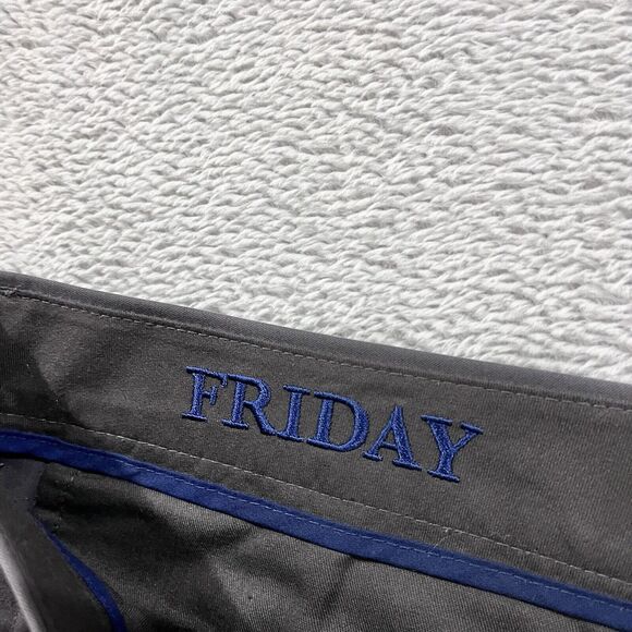 Bonobos Pants Friday Straight Leg Mens 35x30* Slim Fit Gray Preppy - Picture 3 of 10